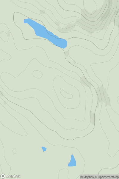 Thumbnail image for Knox Hill [The Glenkens to Annandale] showing contour plot for surrounding peak